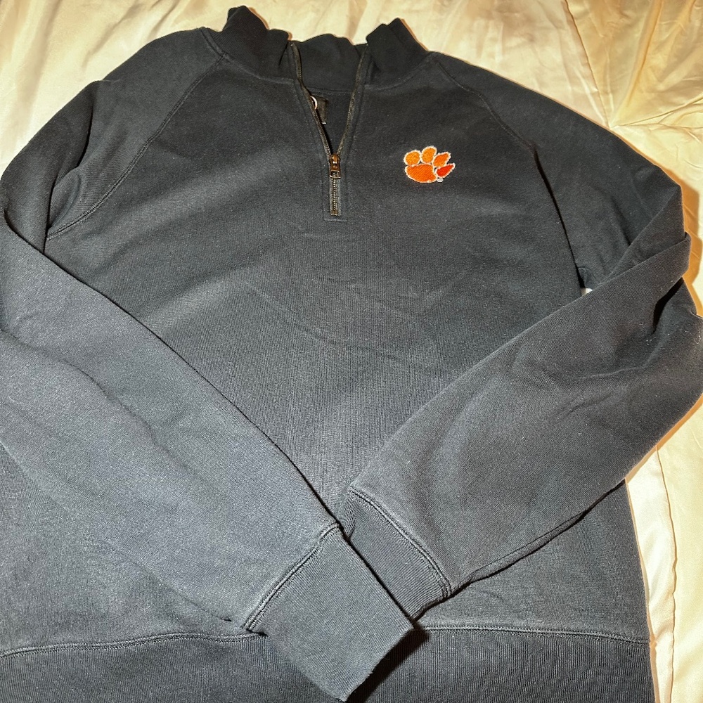 Clemson zip up sweatshirt